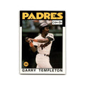 Garry Templeton 1986 O-Pee-Chee #90 San Diego Padres Baseball Card NM