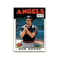 Bob Boone 1986 O-Pee-Chee #62 California Angels Baseball Card NM