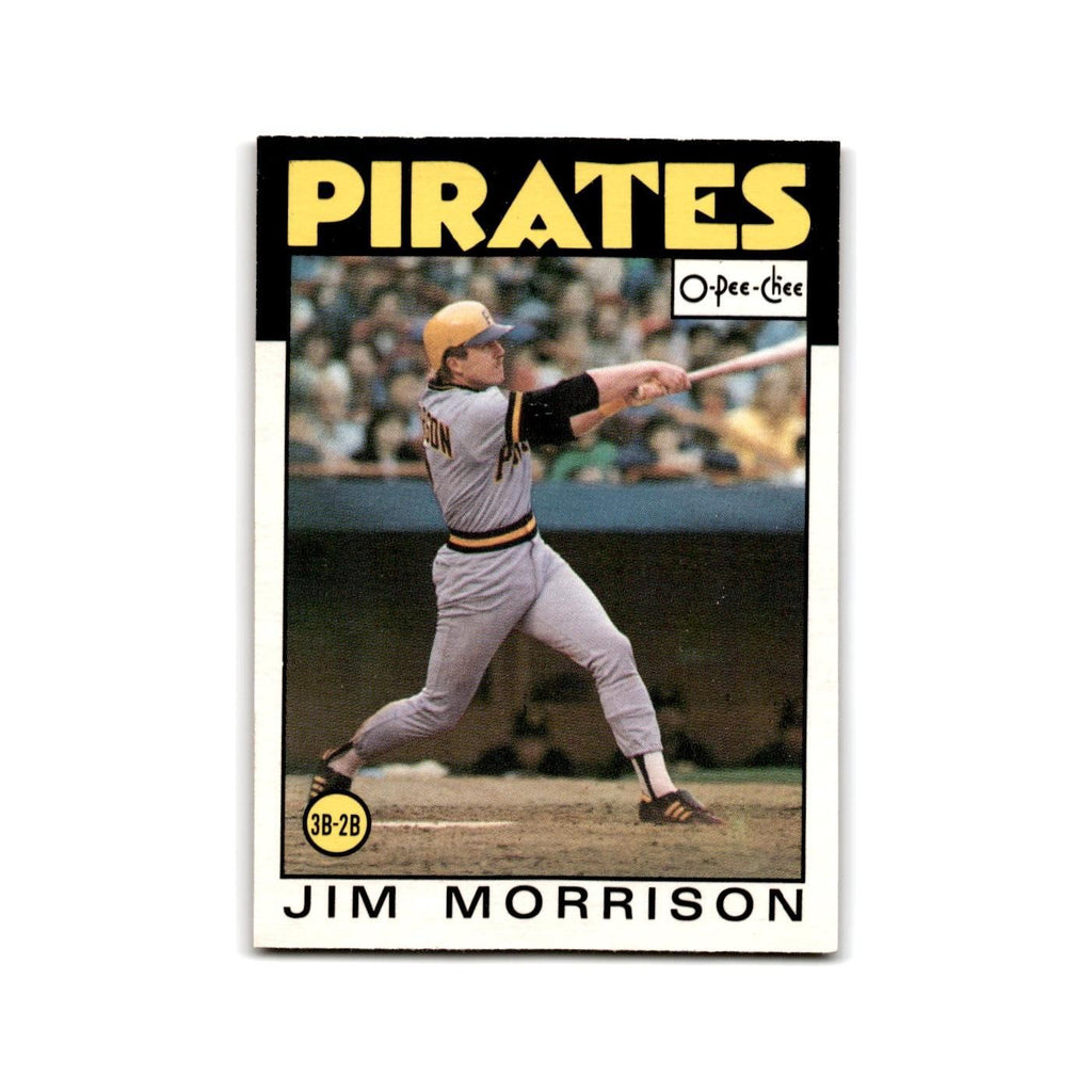 Jim Morrison 1986 O-Pee-Chee #56 Pittsburgh Pirates Baseball Card NM