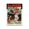 Darrell Porter 1986 O-Pee-Chee #84 Texas Rangers Baseball Card NM