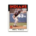 Mel Hall 1986 O-Pee-Chee #138 Cleveland Indians Baseball Card NM