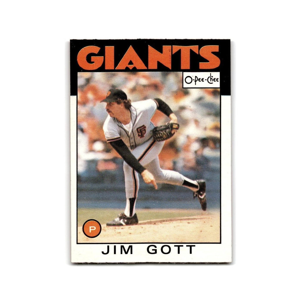 Jim Gott 1986 O-Pee-Chee #106 San Francisco Giants Baseball Card NM