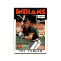 Pat Tabler 1986 O-Pee-Chee #66 Cleveland Indians Baseball Card NM