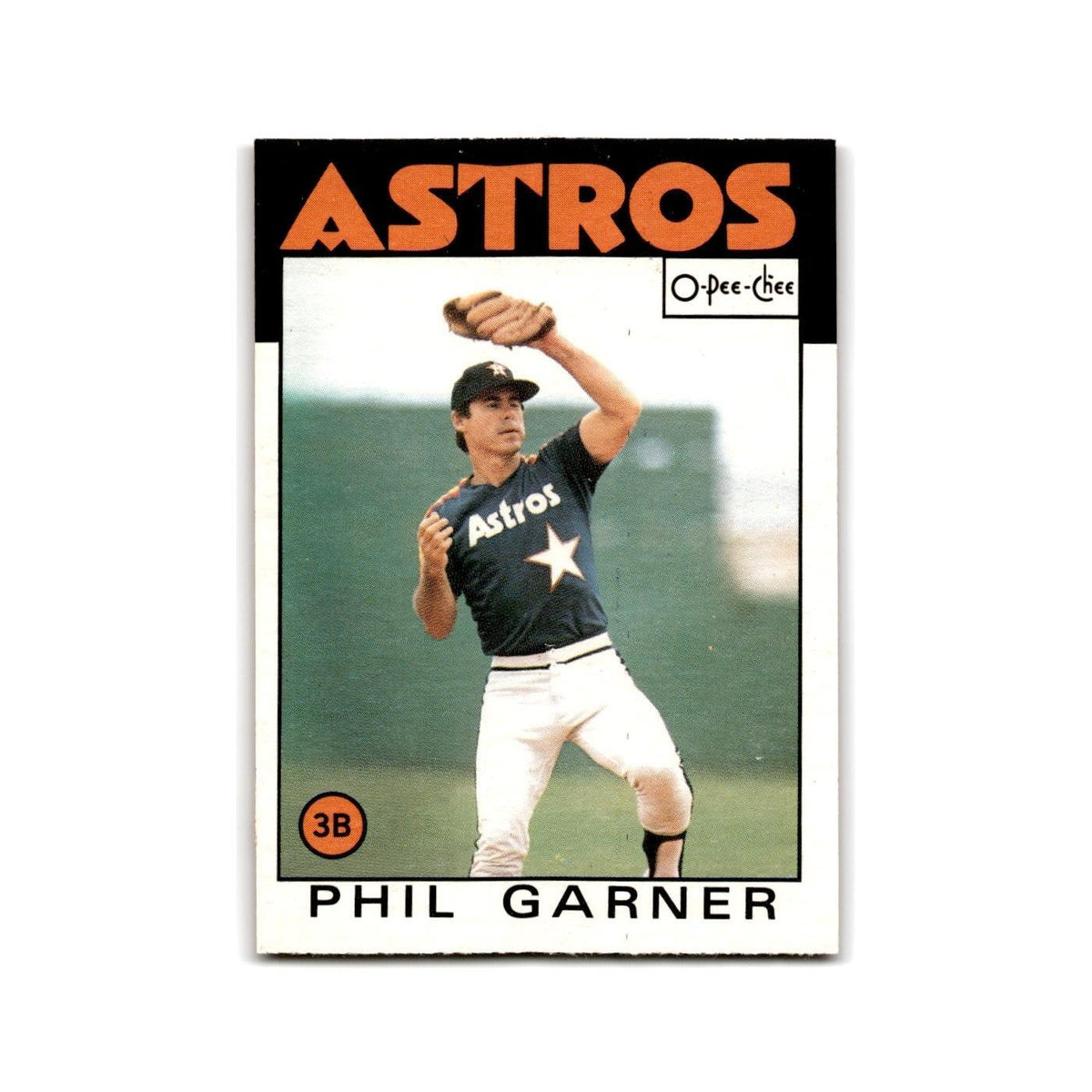 Phil Garner 1986 O-Pee-Chee #83 Houston Astros Baseball Card NM