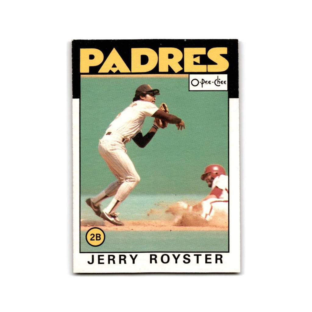 Jerry Royster 1986 O-Pee-Chee #118 San Diego Padres Baseball Card NM