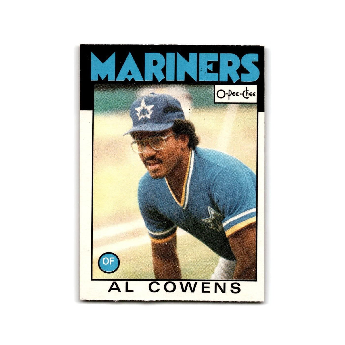 Al Cowens 1986 O-Pee-Chee #92 Seattle Mariners Baseball Card NM