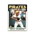 Bill Almon 1986 O-Pee-Chee #48 Pittsburgh Pirates Baseball Card NM