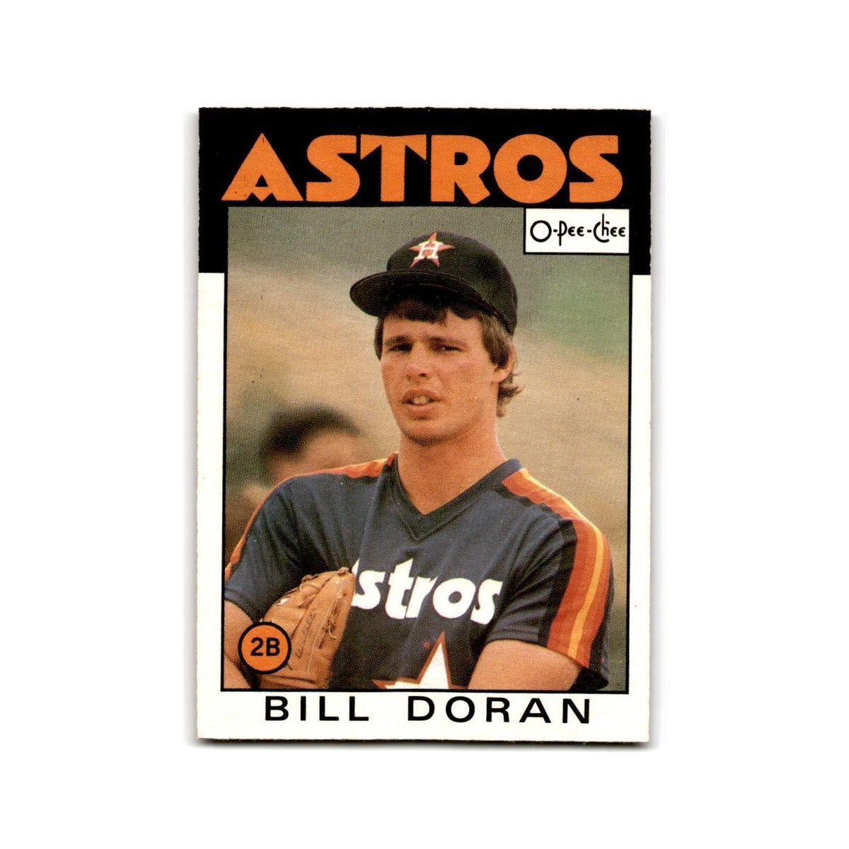 Bill Doran 1986 O-Pee-Chee #57 Houston Astros Baseball Card NM