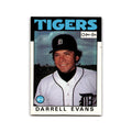 Darrell Evans 1986 O-Pee-Chee #103 Detroit Tigers Baseball Card NM