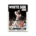 Greg Walker 1986 O-Pee-Chee #123 Chicago White Sox Baseball Card NM