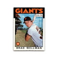 Brad Wellman 1986 O-Pee-Chee #41 San Francisco Giants Baseball Card NM