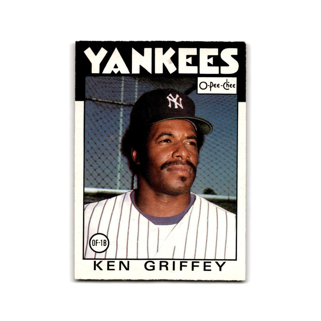 Ken Griffey 1986 O-Pee-Chee #40 New York Yankees Baseball Card NM