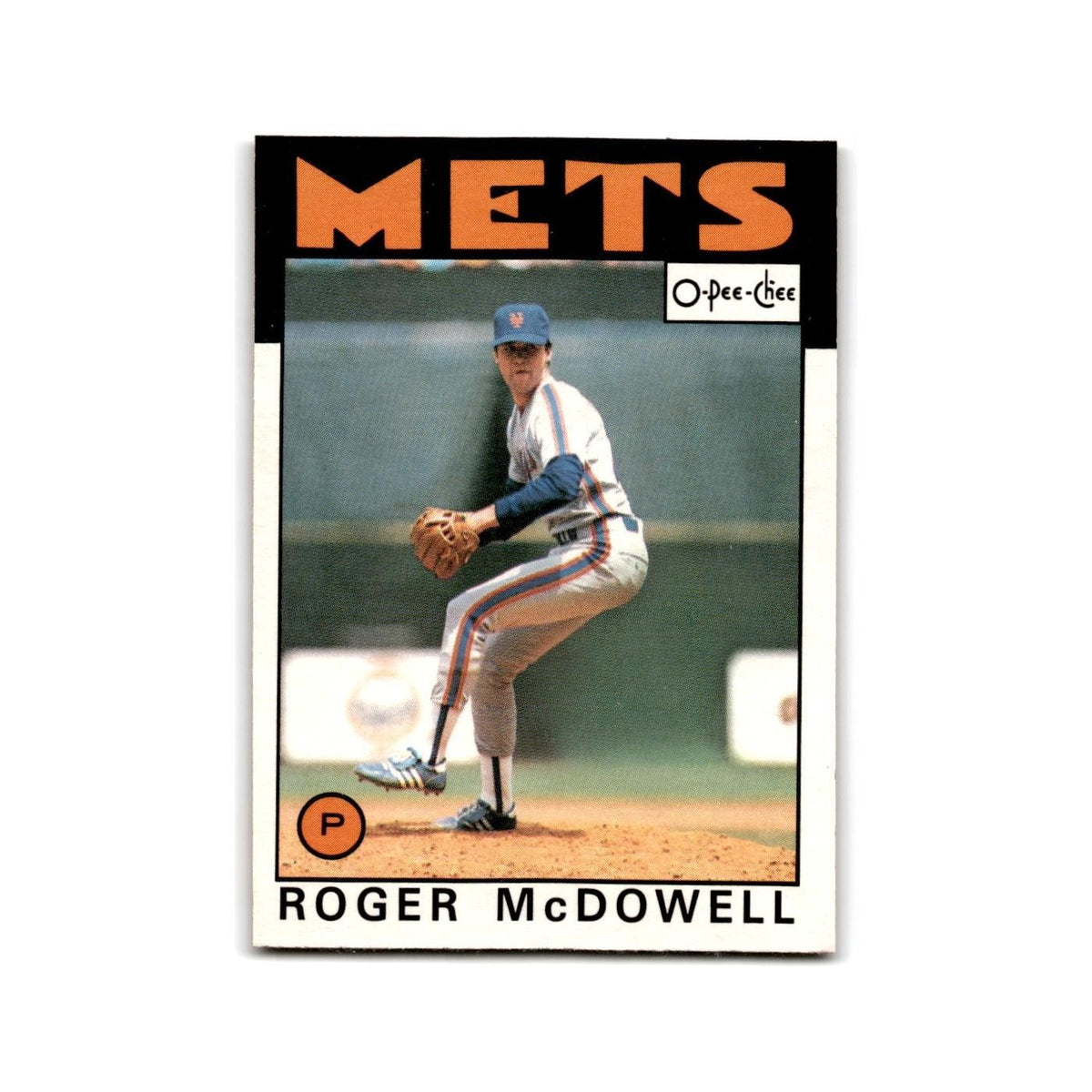 Roger McDowell 1986 O-Pee-Chee #139 New York Mets Baseball Card NM