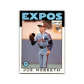 Joe Hesketh 1986 O-Pee-Chee #42 Montreal Expos Baseball Card NM