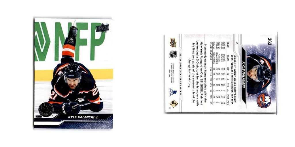 2023 Upper Deck Kyle Palmieri New York Islanders #363