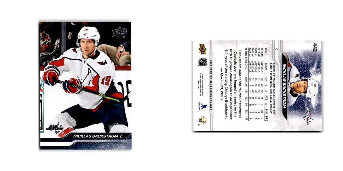 2023 Upper Deck Nicklas Backstrom Washington Capitals #442