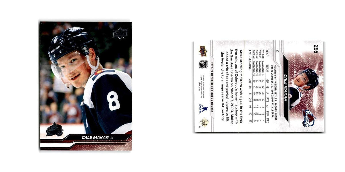 2023 Upper Deck Cale Makar Colorado Avalanche #295