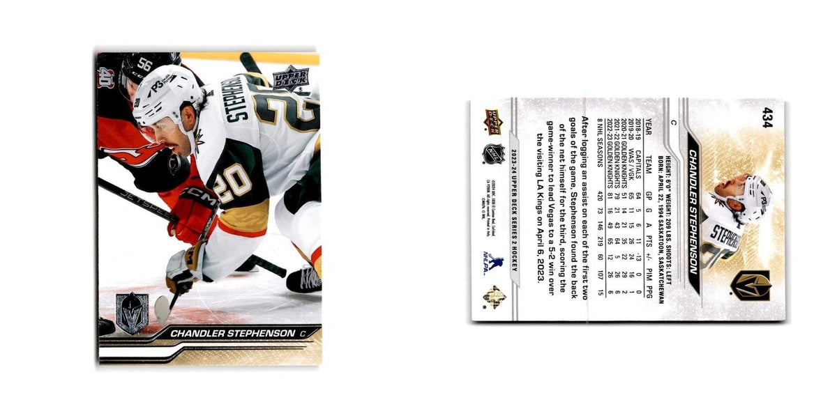 2023 Upper Deck Chandler Stephenson Vegas Golden Knights #434