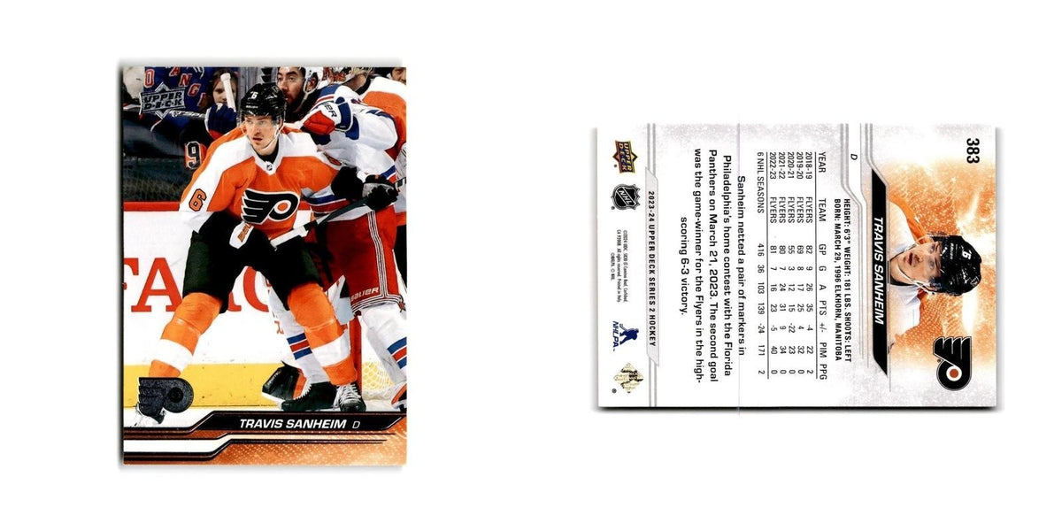 2023 Upper Deck Travis Sanheim Philadelphia Flyers #383
