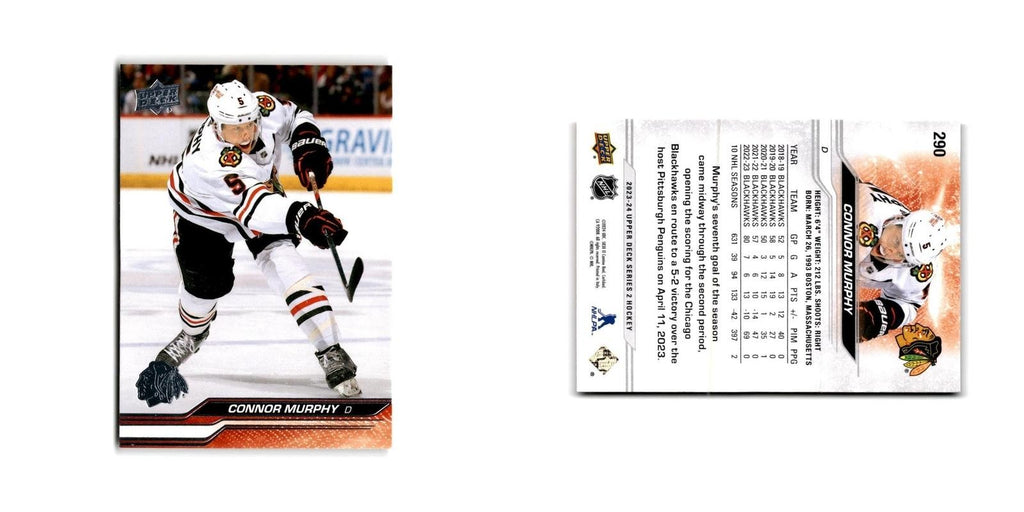 2023 Upper Deck Connor Murphy Chicago Blackhawks #290