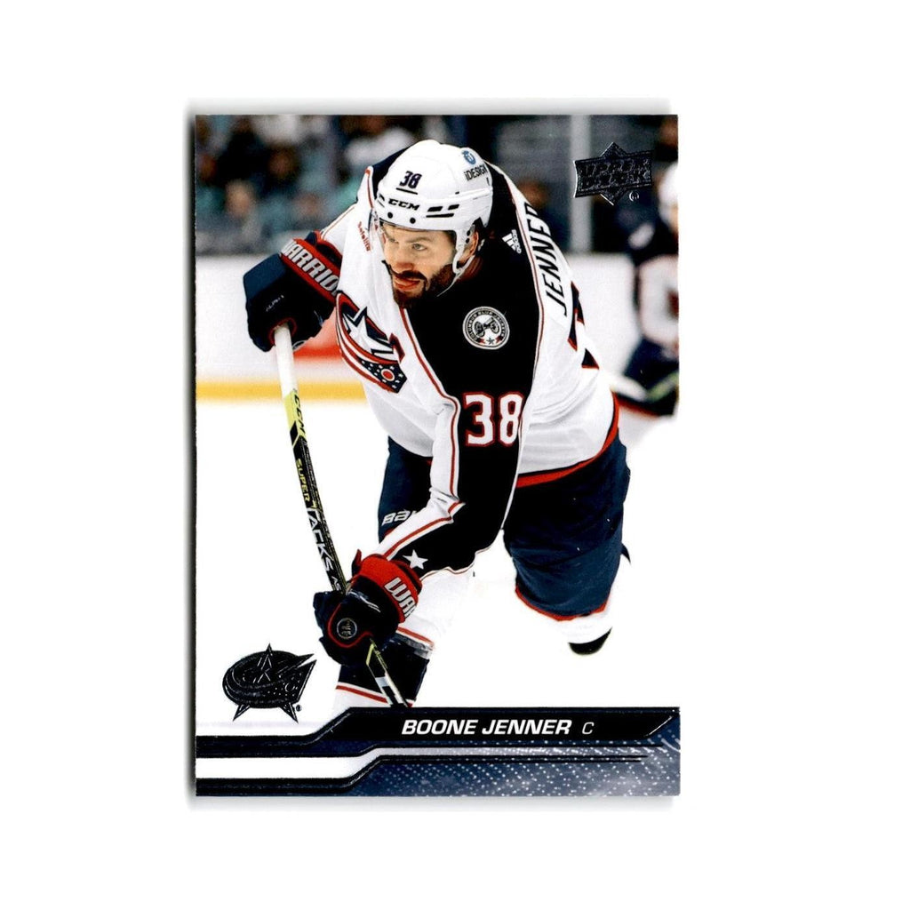 2023 Upper Deck Boone Jenner Columbus Blue Jackets #299