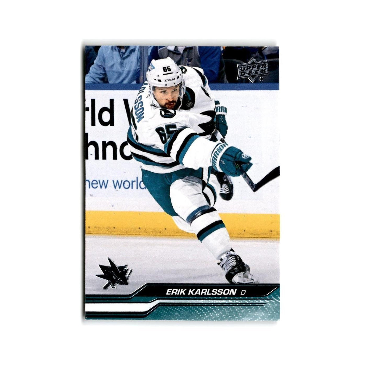 2023 Upper Deck Erik Karlsson San Jose Sharks #395