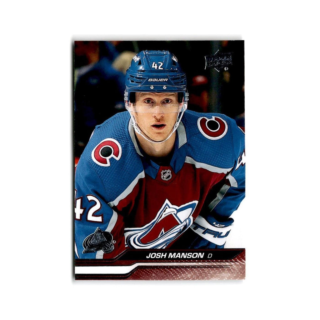 2023 Upper Deck Josh Manson Colorado Avalanche #298