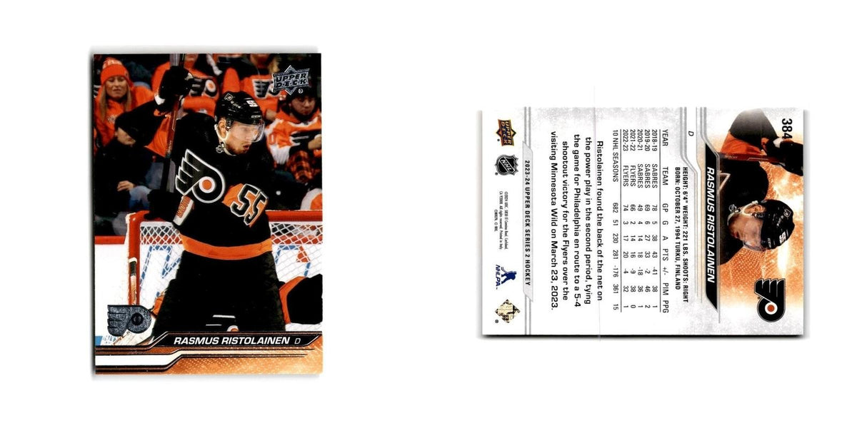 2023 Upper Deck Rasmus Ristolainen Philadelphia Flyers #384