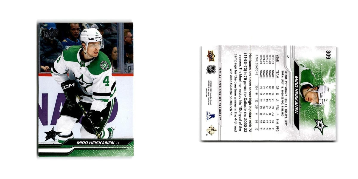 2023 Upper Deck Miro Heiskanen Dallas Stars #309
