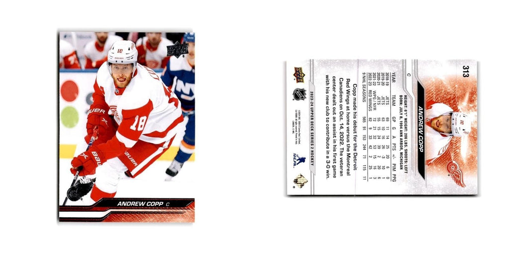 2023 Upper Deck Andrew Copp Detroit Red Wings #313