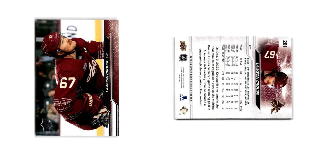 2023 Upper Deck Lawson Crouse Arizona Coyotes #261