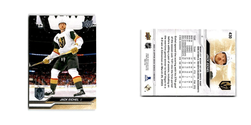 2023 Upper Deck Jack Eichel Vegas Golden Knights #430