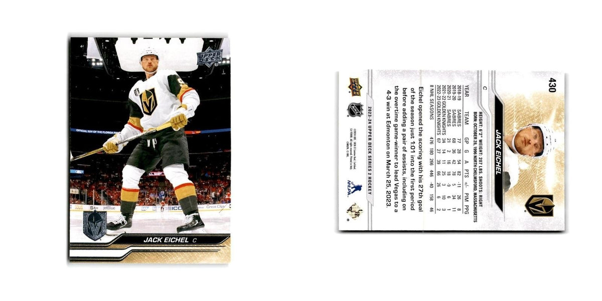 2023 Upper Deck Jack Eichel Vegas Golden Knights #430