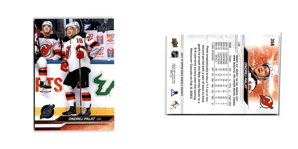 2023 Upper Deck Ondrej Palat New Jersey Devils #358