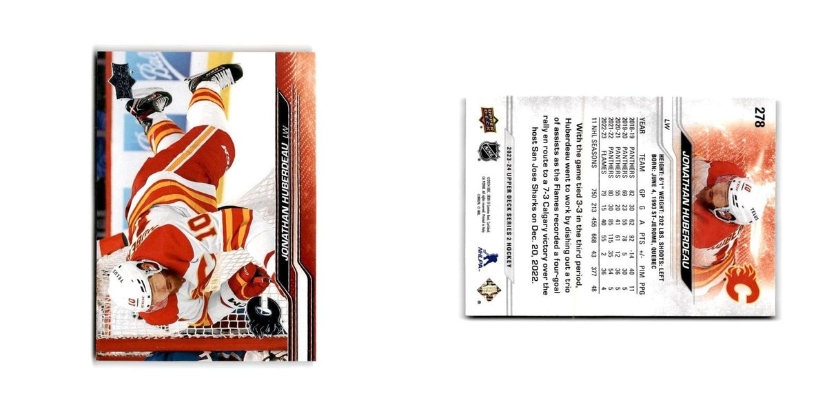 2023 Upper Deck Jonathan Huberdeau Calgary Flames #278
