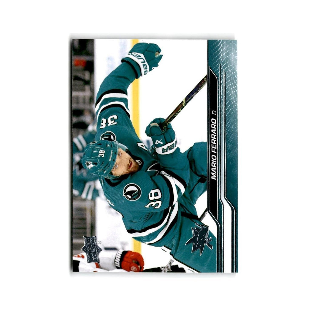 2023 Upper Deck Mario Ferraro San Jose Sharks #396