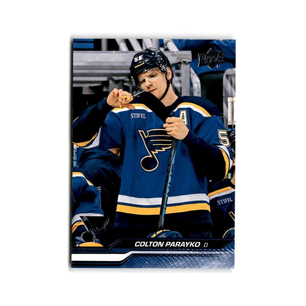 2023 Upper Deck Colton Parayko St. Louis Blues #408