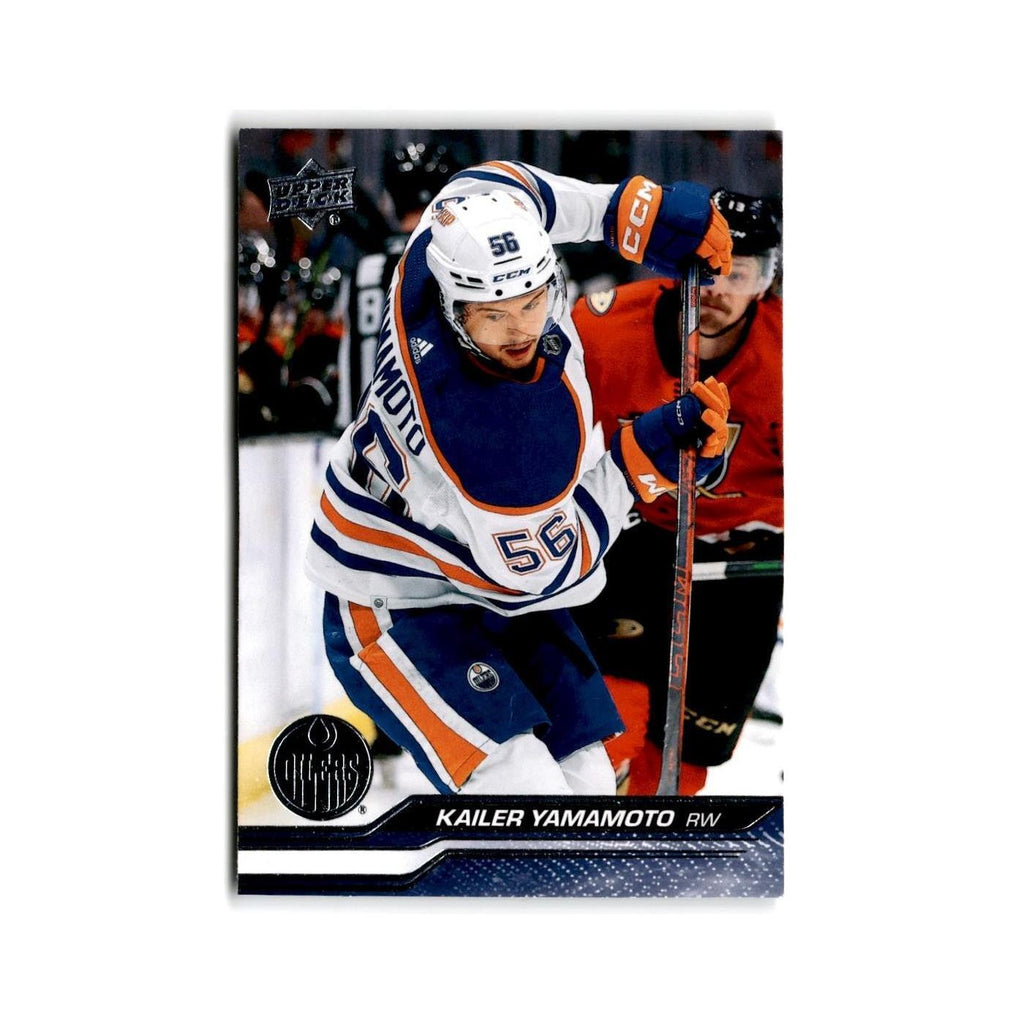 2023 Upper Deck Kailer Yamamoto Edmonton Oilers #318