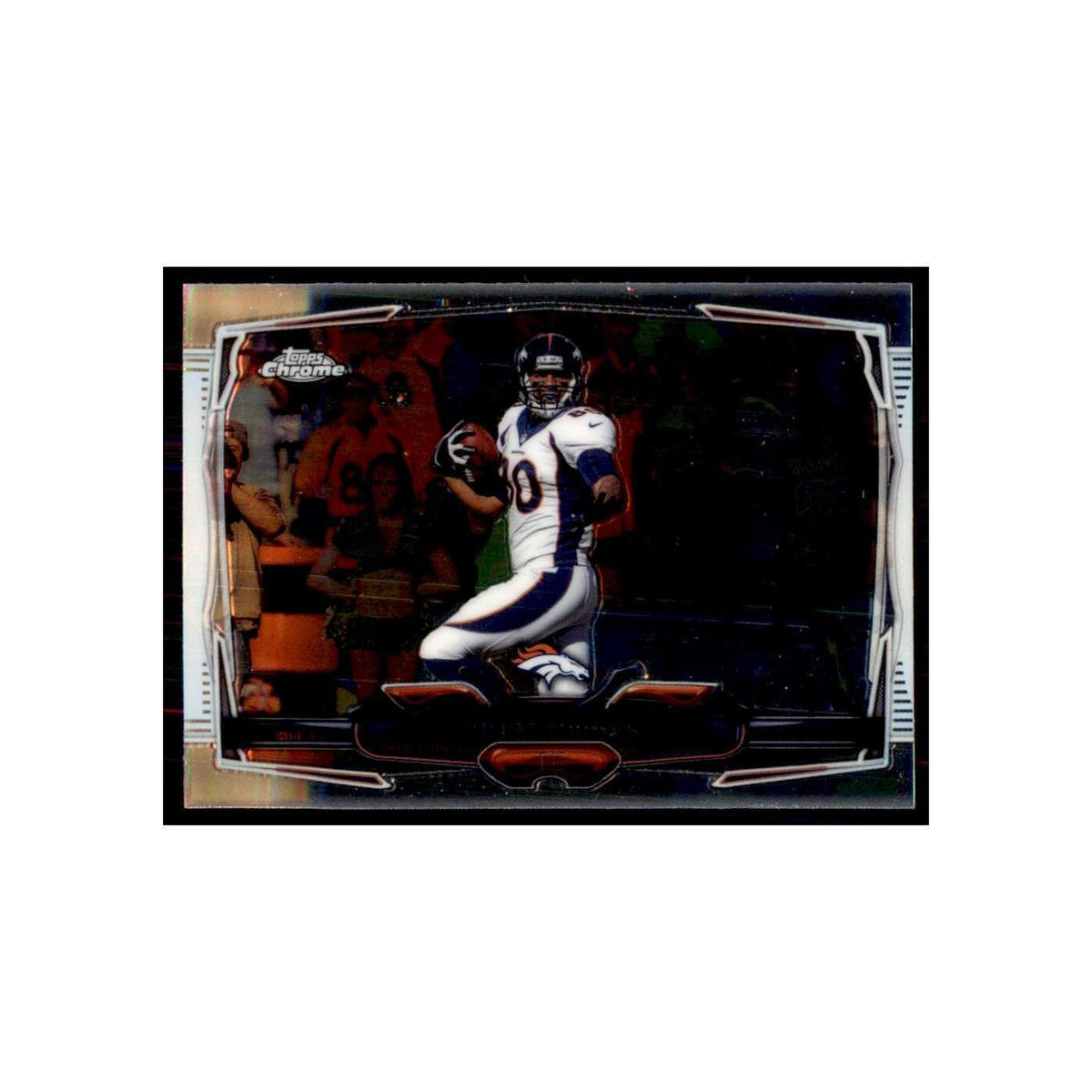 2014 Topps Chrome Mini Julius Thomas Football Cards #12