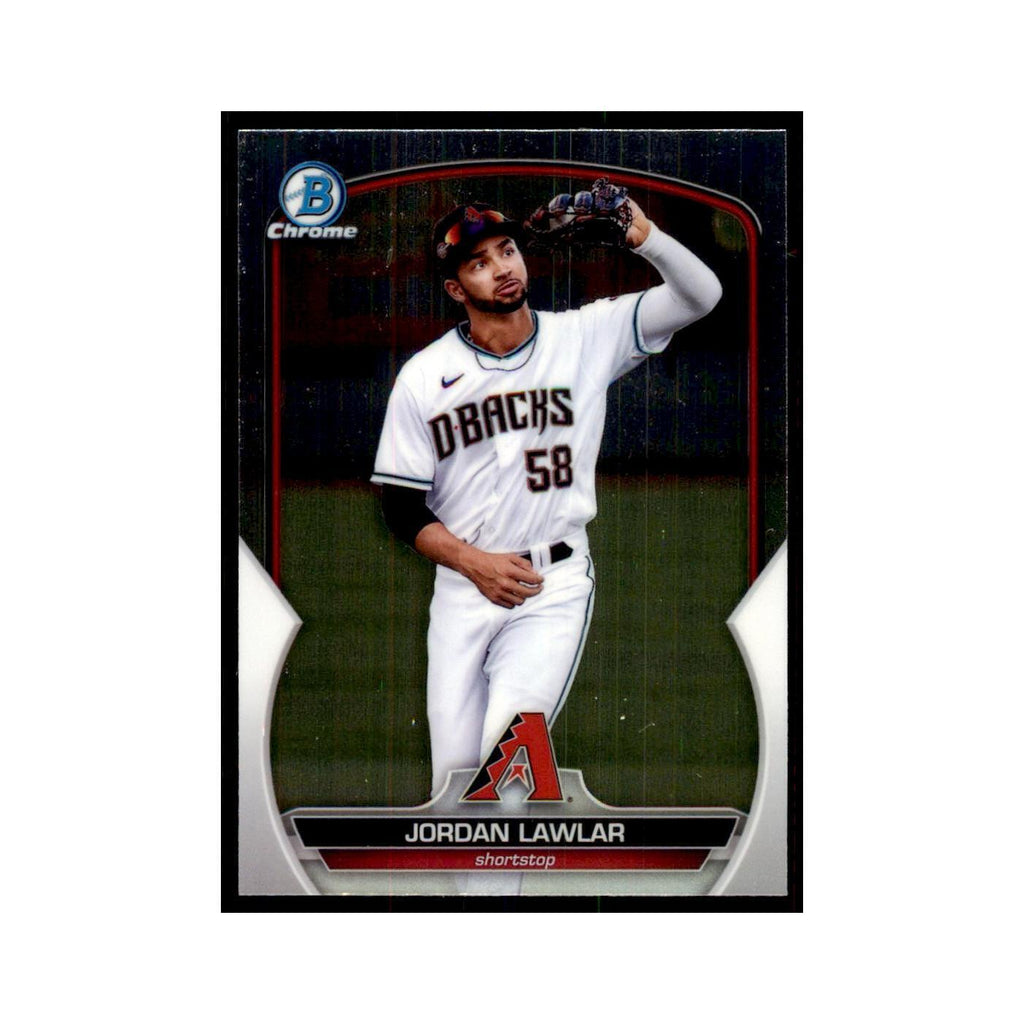2023 Bowman Chrome Prospects Jordan Lawlar Baseball Cards #BCP-92