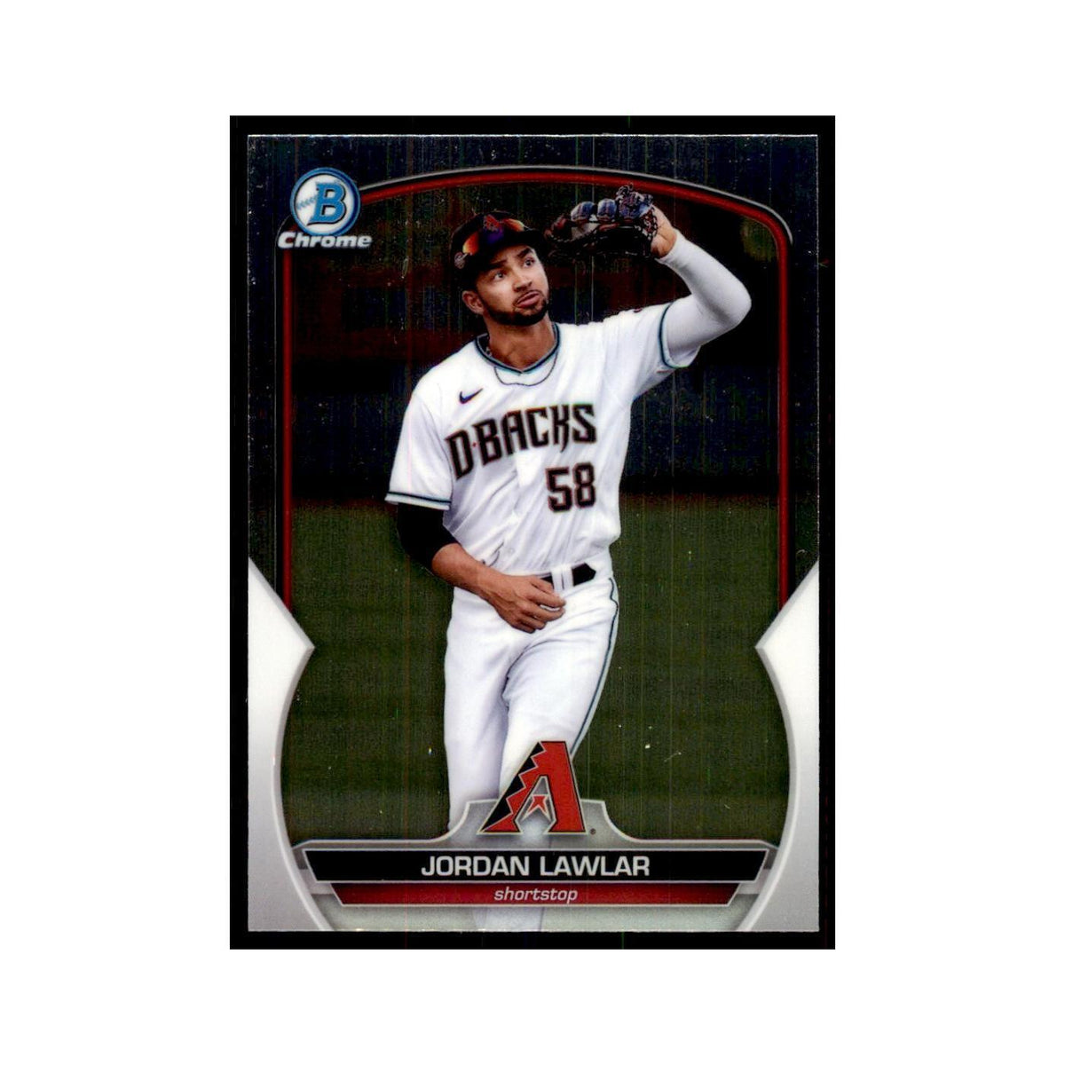 2023 Bowman Chrome Prospects Jordan Lawlar Baseball Cards #BCP-92
