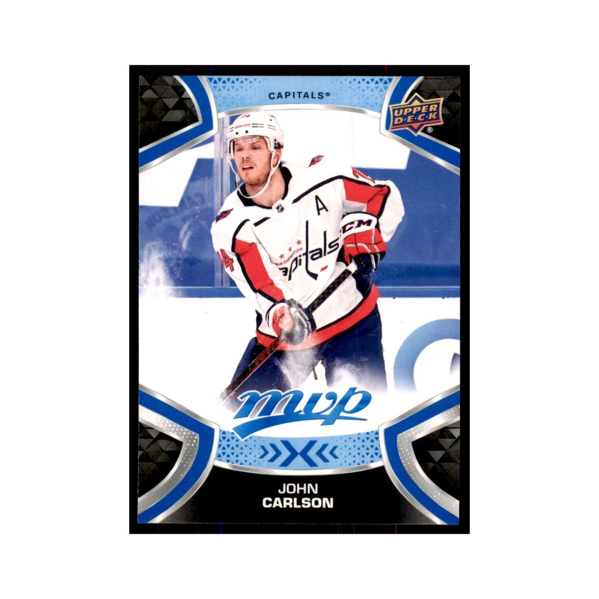 John Carlson 2021 Upper Deck MVP #74 Hockey Cards Hockey Card NM