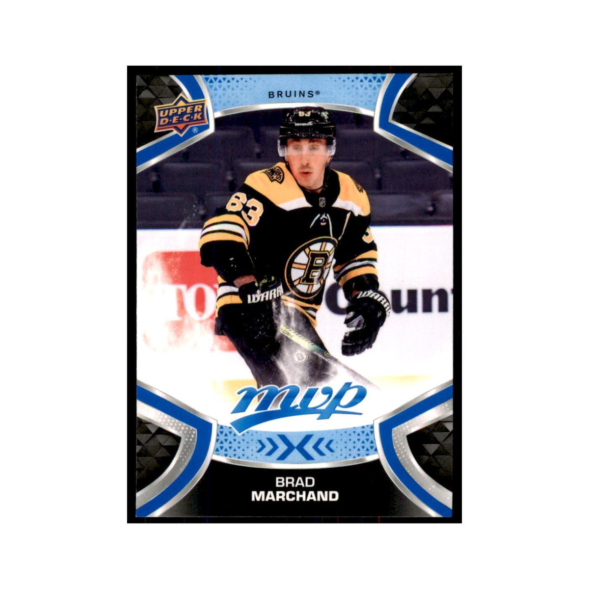 Brad Marchand 2021 Upper Deck MVP #63 Hockey Cards Hockey Card NM
