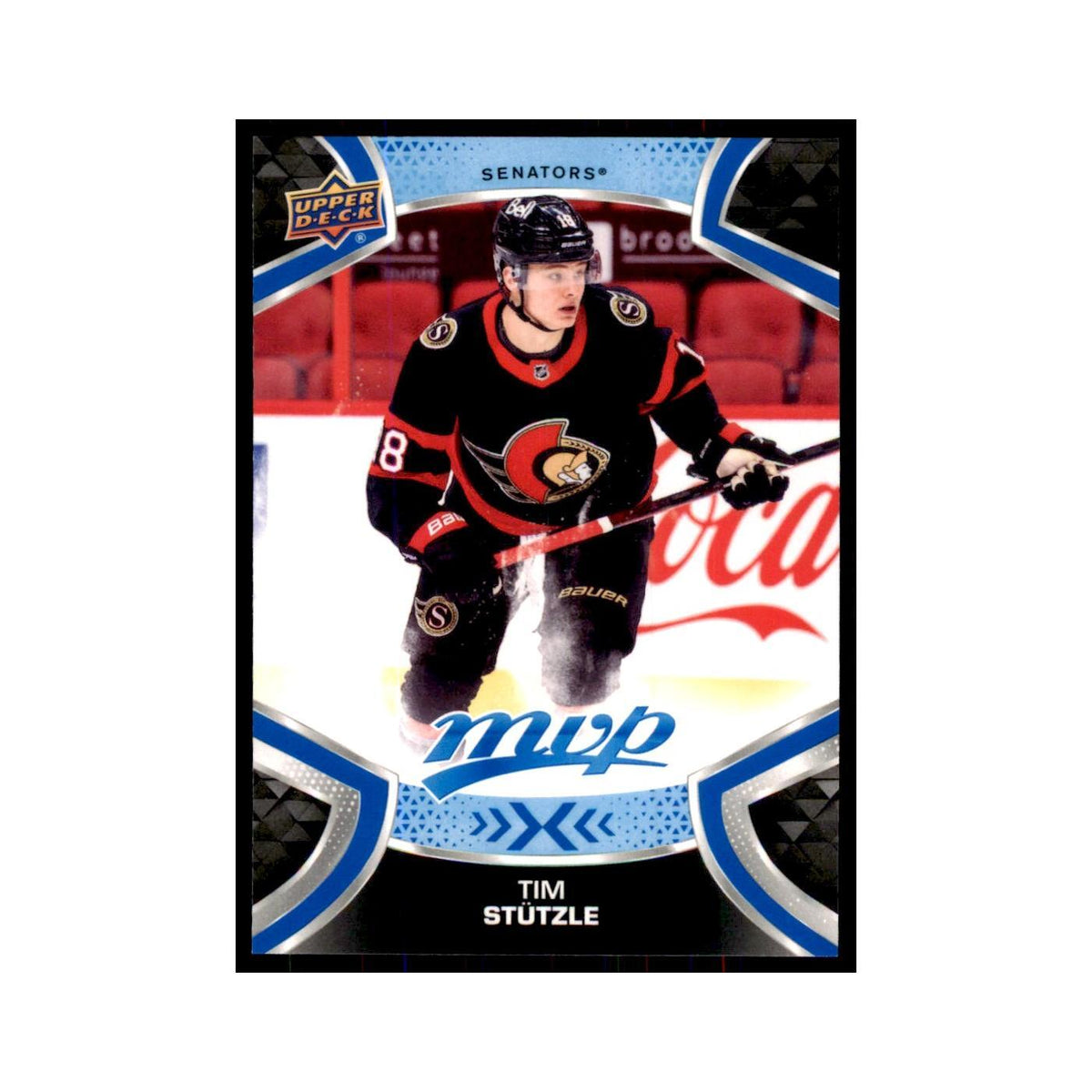 Tim Stutzle 2021 Upper Deck MVP #18 Hockey Cards Hockey Card NM