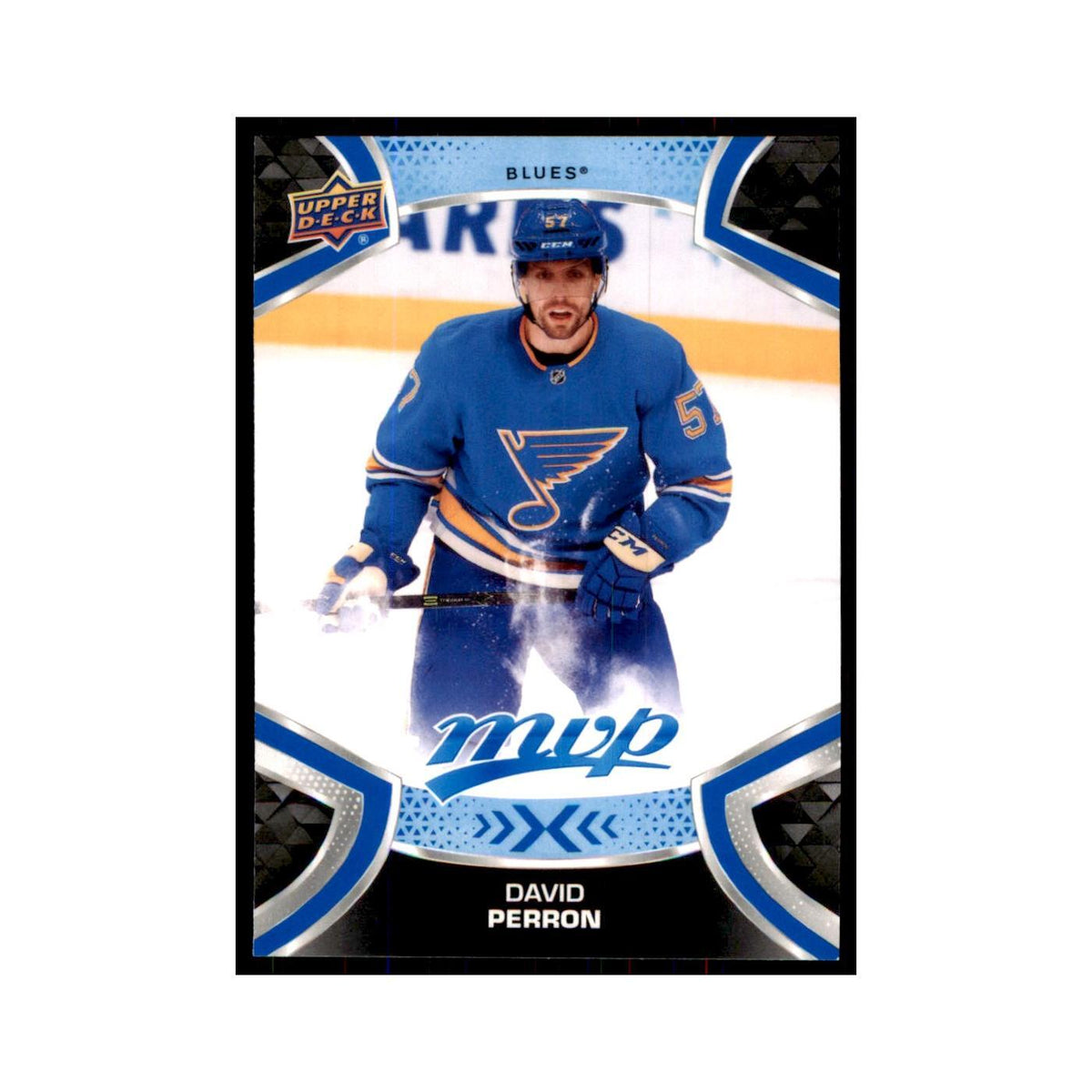 David Perron 2021 Upper Deck MVP #57 Hockey Cards Hockey Card NM