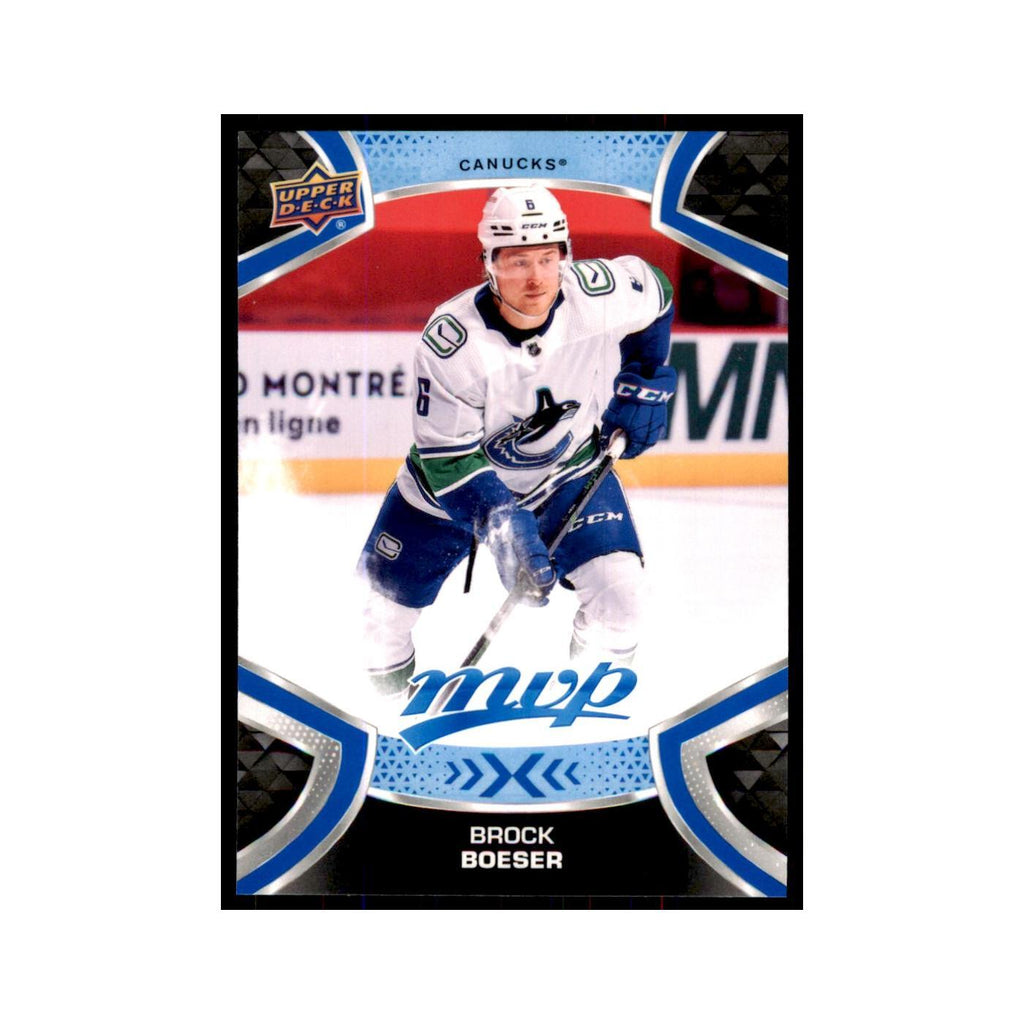 Brock Boeser 2021 Upper Deck MVP #6 Hockey Cards Hockey Card NM