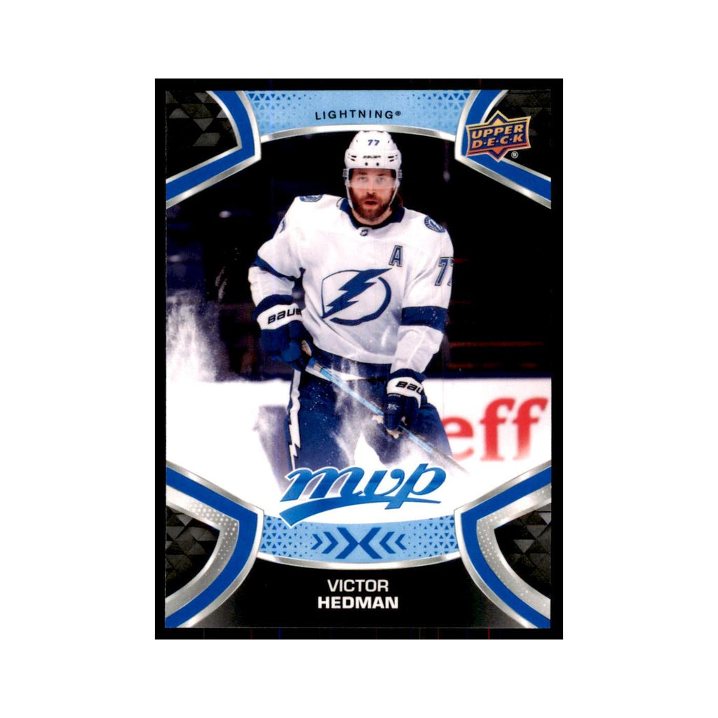 Victor Hedman 2021 Upper Deck MVP #77 Hockey Cards Hockey Card NM