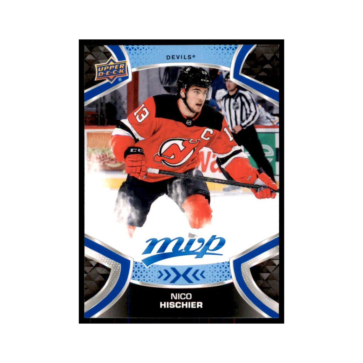 Nico Hischier 2021 Upper Deck MVP #113 Hockey Cards Hockey Card NM