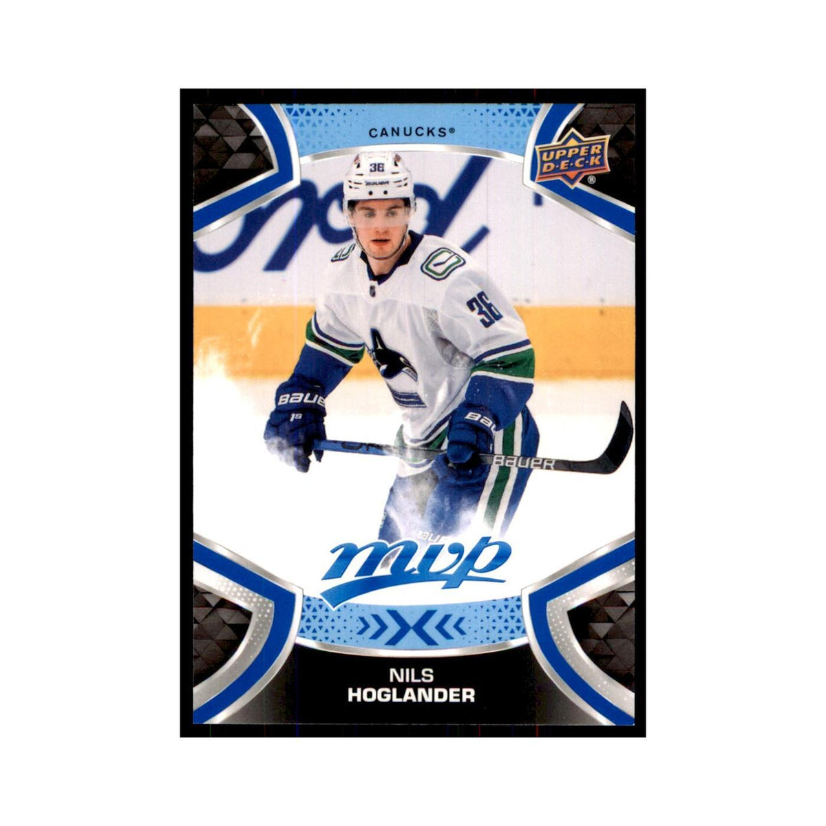 Nils Hoglander 2021 Upper Deck MVP #148 Hockey Cards Hockey Card NM