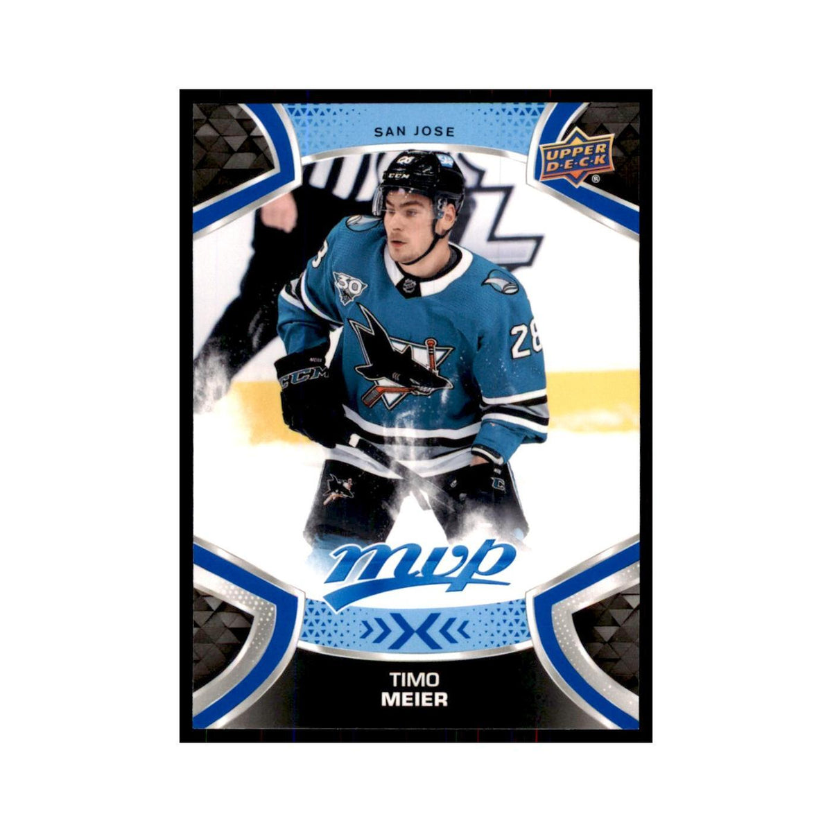 Timo Meier 2021 Upper Deck MVP #139 Hockey Cards Hockey Card NM